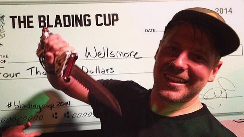 CJ Wellsmore Blading Cup 2014 Winner