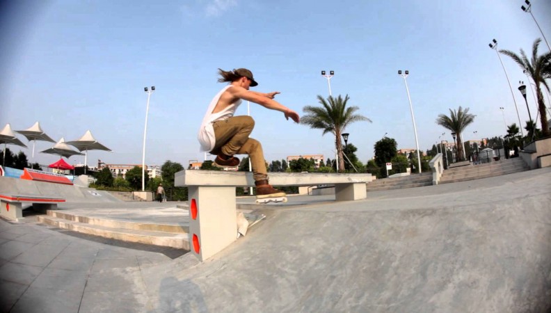 Quick clips with the VC team at Guangzhou in China – the biggest skate park in the world
