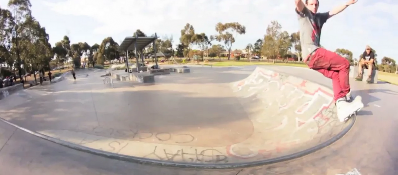 Kal Crew drops awesome park edit from Tom Scofield in his new home in Melbourne